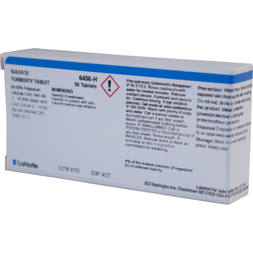 Sulfate Turb Tablets - Lamotte Water Test Reagent (6456-H)