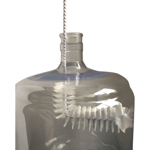 Carboy Brush for PET Carboys | Plastic Coated Bristles 
