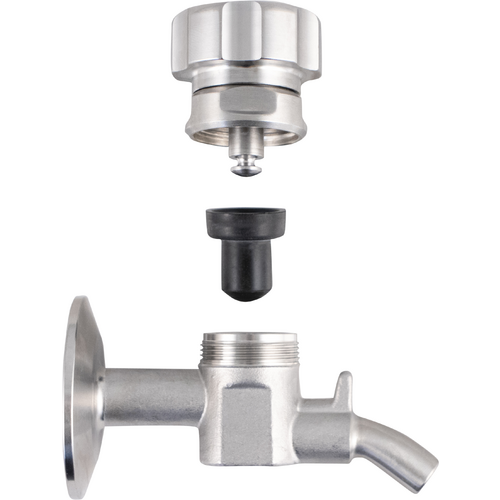 MB® Sanitary Sample Valve | Sample Coil Compatible | 1.5