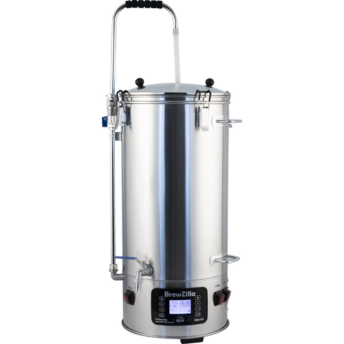 BrewZilla All Grain Brewing System With Pump | Gen 3.1.1 | 35L/9.25G (110V)