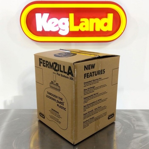 FermZilla Flat Bottom Fermenter - 7.9 gal. / 30 L | Starter Kit