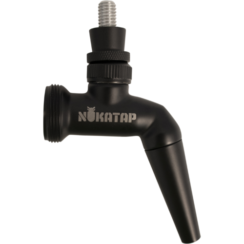 Stout Spout | Matte Black Finish | Intertap® | NukaTap®
