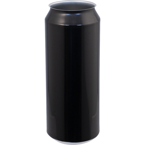 Can Fresh Aluminum Beer Cans | Black | 500ml/16.9 oz. | Case of 207