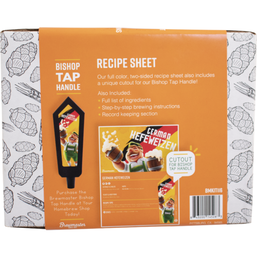 German Hefeweizen Brewmaster Extract Beer Brewing Kit