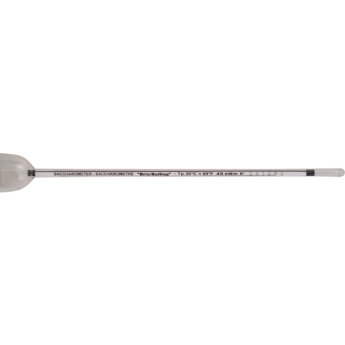 Brix Hydrometer (0 to 10) With Correction Scale