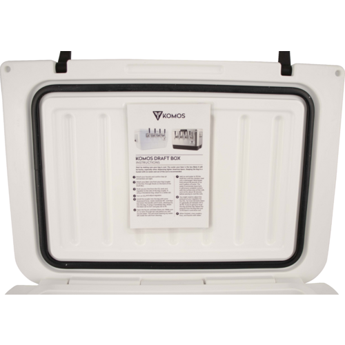 KOMOS® Rubicon Jockey Box (4 Tap) - Front Entry
