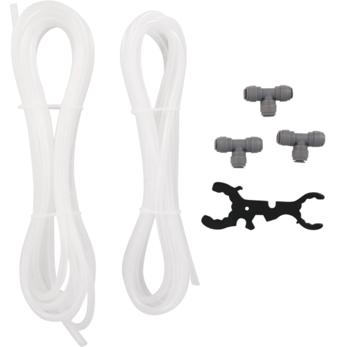 KOMOS® Brushed Stainless Draft Tower Kit