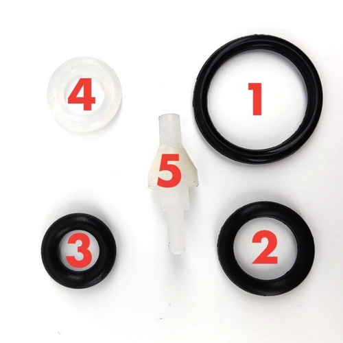 Replacement Seal Kit | For Duotight Flow Control Ball Lock Quick Disconnect (QD)