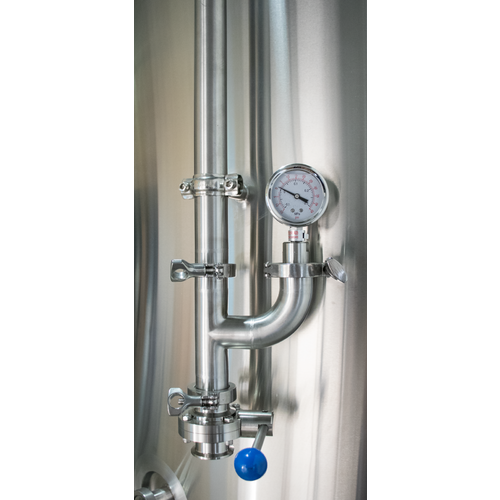 MB® 15 bbl Conical Unitank Fermenter | T.C. Sanitary Ports | All Fittings Included | Carbonation Stone | Passivated Ready to Use | American Engineered | Ships from USA