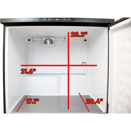 KOMOS® Double-Wide Kegerator with Stainless Double T Bar Tower - 6 Tap - FREIGHT SHIPPING ONLY