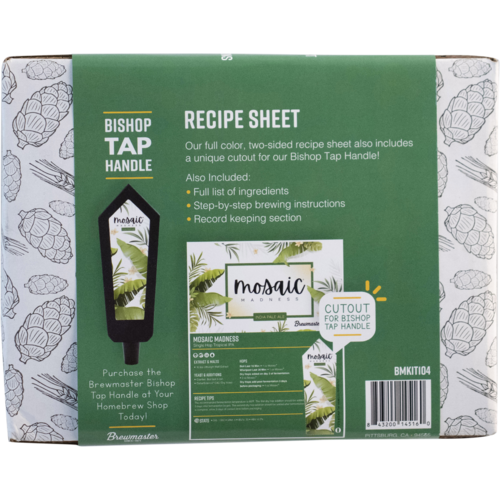 Mosaic® Madness IPA Brewmaster Extract Beer Brewing Kit