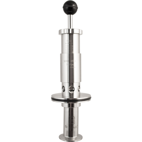 BrewBuilt® Tri-Clamp Spunding Valve | 1 BAR | 0.3–14.5 PSI