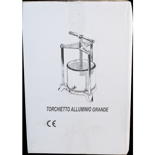 Large Food Press | Fruit | Cheese | Butter | 20 cm x 14.7 cm | Stainless Steel Basket and Basin