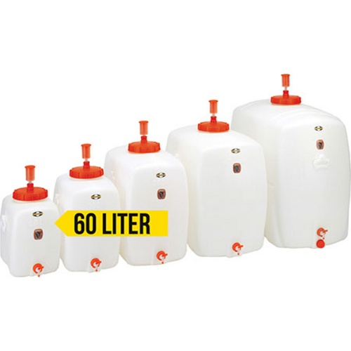 Speidel Plastic Fermenter | Rectangular HDPE Storage Tank | 60L | 15.9 gal