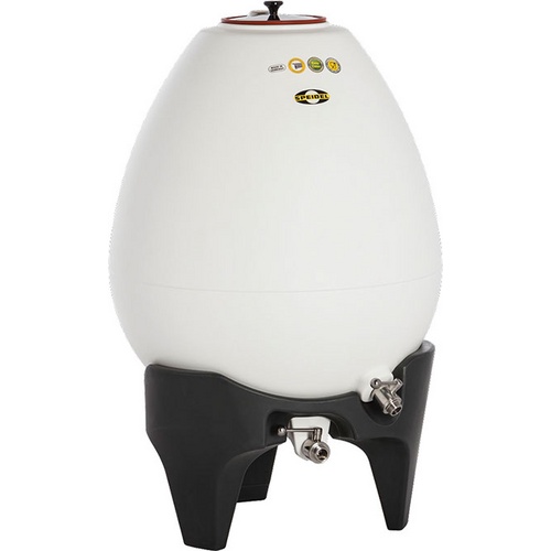 Speidel FermentEgg Plastic Fermenter | Stainless Steel Valves | 250L | 66 gal