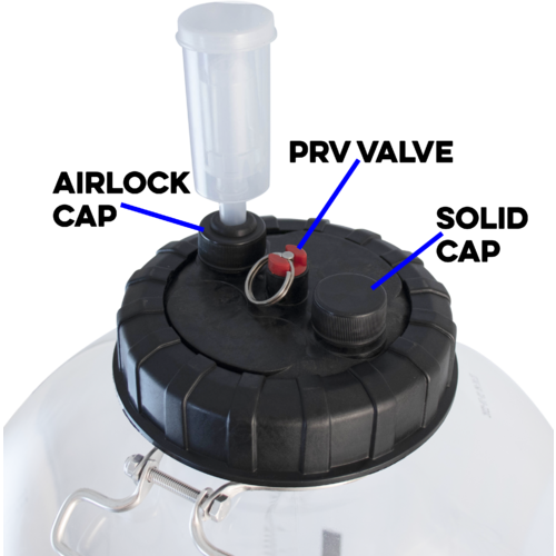 Replacement Solid Cap for FermZilla Lid