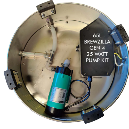 BrewZilla | High Temperature Magnetic Drive Pump | Green Demon | 25 Watt | Upgrade Pump for 65L | Replacement Pump for 100L | Gen 4 | 220V