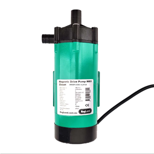 BrewZilla | High Temperature Magnetic Drive Pump | 25 Watt | Replacement Pump for 65L & 100L | Gen 4 | 220V