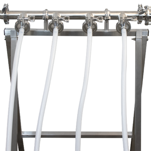 MB® Manual Keg Filler 4 Station With Keg Filling FOBs