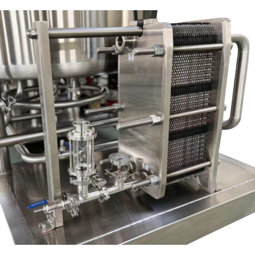 MB® Oil Heated Brewhouse | 3 Vessel | HLT | Mash Tun | Boil Kettle | Wort Pump | HLT Pump | Heat Exchanger | Control Panel | CIP | 1 to 10 bbl