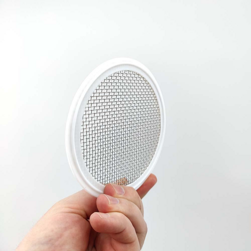 Tri-Clamp Gasket with Stainless Mesh Screen | 7 Mesh | Teflon | 4