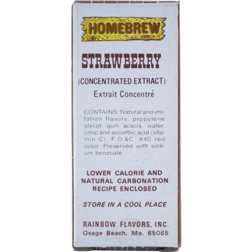 Rainbow Flavors | Strawberry Extract | Old Fashion Recipe | Soda Pop Base