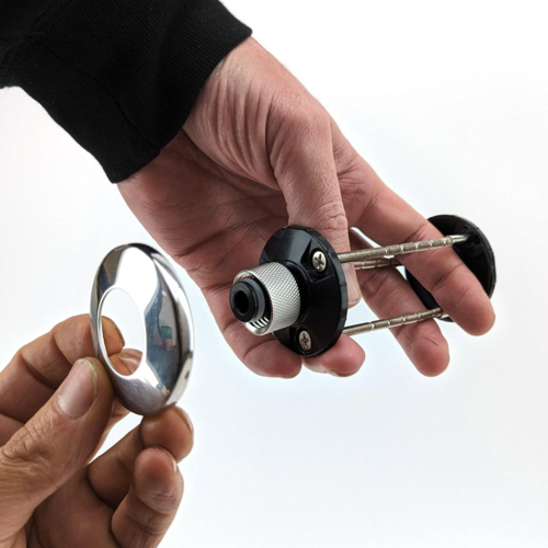 NukaTap® Mini Beer Faucet | Wall Mount Shank Kit | 8 mm Duotight