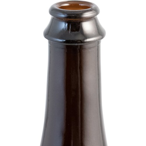 Beer Bottles | Belgian/Champagne Style | Amber Glass Bottles |  25 oz | 750mL | Case of 12