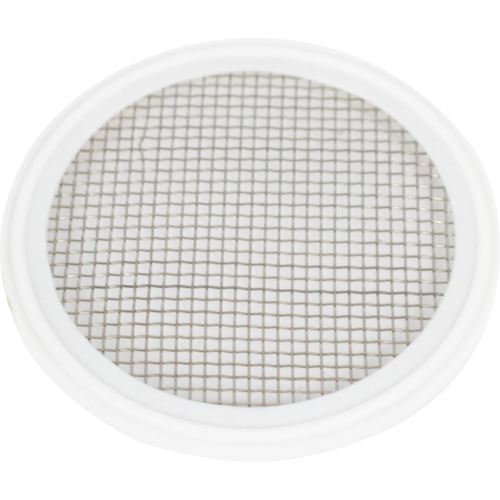 Tri-Clamp Gasket with Stainless Mesh Screen | 7 Mesh | Teflon | 3