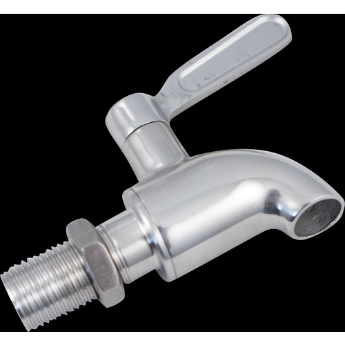 Farro Glass Wide Mouth Carboy | Stainless Steel Spigot | Standard Turn