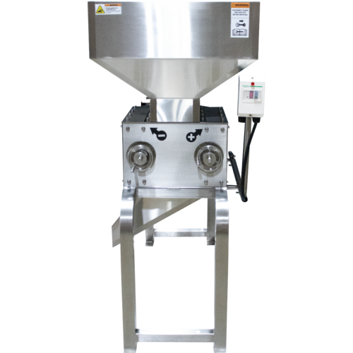 MB® Commercial Grain Mill | 2,200 lbs/hr | Differential Roller Speed | Slotted Steel Alloy Rollers | Mill Gap Adjustment Wheels | 4 HP | 220V
