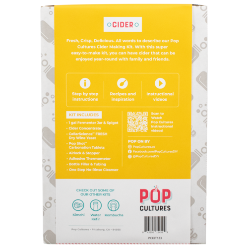 Pop Cultures | Cider Making Kit