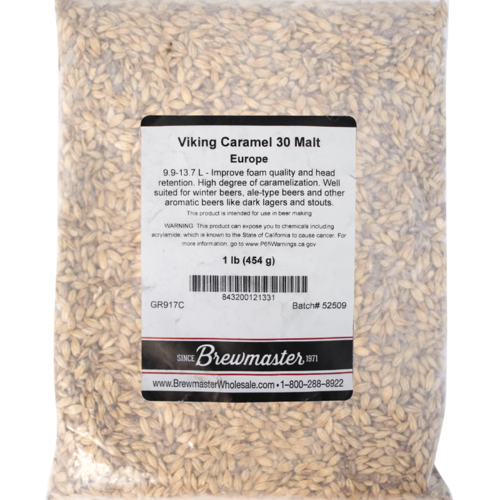 Caramel 30 (10L) Malt - Viking Malt
