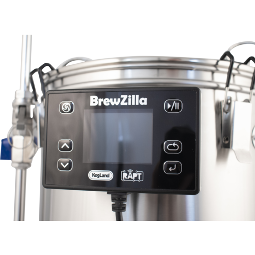 BrewZilla All Grain Brewing System | Gen 4.1  | Integrated Pump | Includes Wort Chiller | WiFi | Bluetooth | RAPT | 35L | 9.25G | 110V