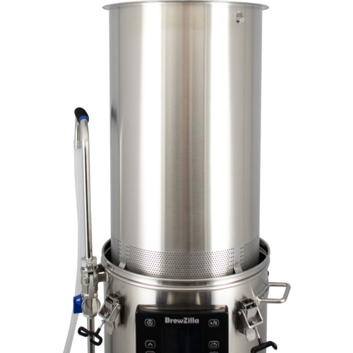 BrewZilla All Grain Brewing System | Gen 4.1  | Integrated Pump | Includes Wort Chiller | WiFi | Bluetooth | RAPT | 35L | 9.25G | 110V