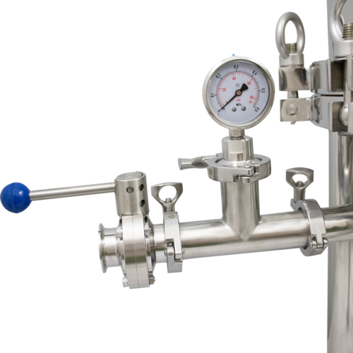 BevBright Stainless Steel Lenticular Filter Housing | 12