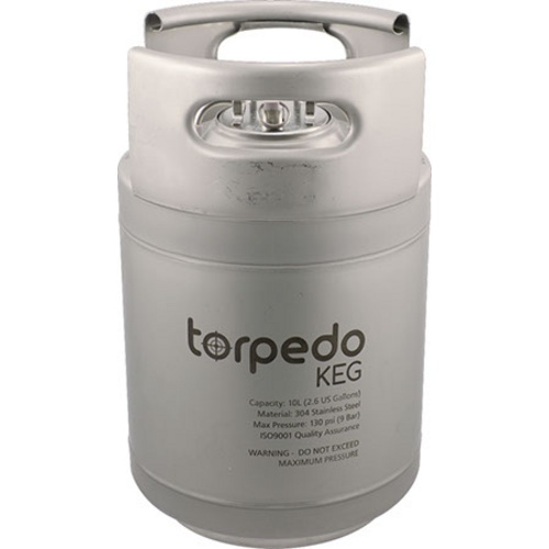Torpedo Keg | Ball Lock Keg | Stainless Steel Corny Keg | Low2 Keg Lid O-Ring | Superior Oxygen Barrier Properties