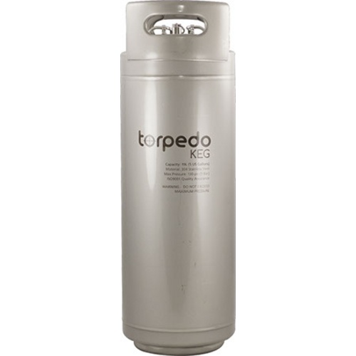 Slimline Torpedo Keg | Ball Lock Keg | Stainless Steel Corny Keg | Low2 Keg Lid O-Ring | Superior Oxygen Barrier Properties