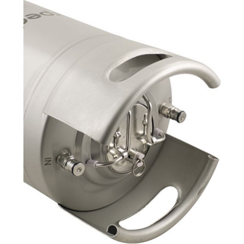 Slimline Torpedo Keg | Ball Lock Keg | Stainless Steel Corny Keg | Low2 Keg Lid O-Ring | Superior Oxygen Barrier Properties