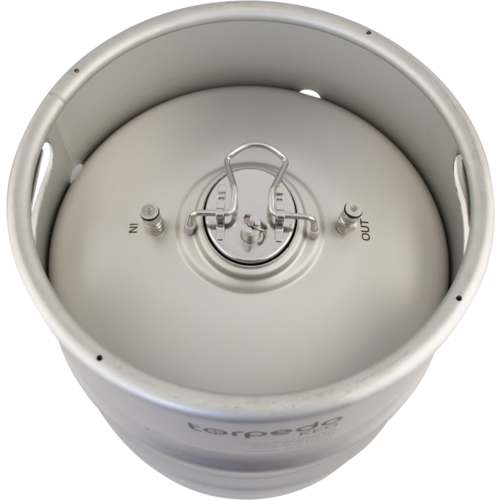 Torpedo Keg | Ball Lock Keg | Stainless Steel Corny Keg | Low2 Keg Lid O-Ring | Superior Oxygen Barrier Properties | 10 Gallon