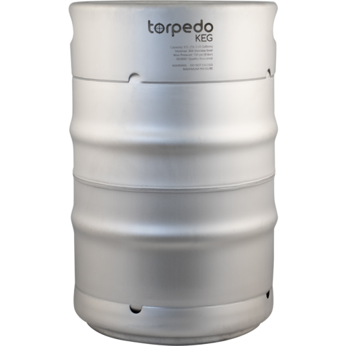 Torpedo Keg | Ball Lock Keg | Stainless Steel Corny Keg | Low2 Keg Lid O-Ring | Superior Oxygen Barrier Properties | 15 Gallon