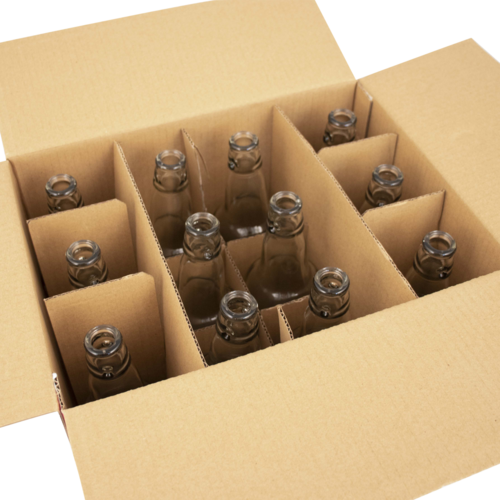 Pop Cultures | PopTops™ Swing Top Bottles | Clear Glass Bottles | 16 oz | Case of 12