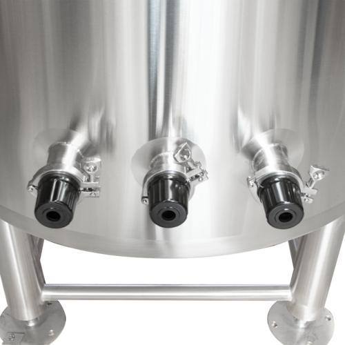 MB® 3.5 bbl Electric Hot Liquor Tank | Energy Efficient Insulated Walls | Oversized for Single Fill Mashing & Sparging | T.C. Sanitary Ports | All Fittings Included | Passivated Ready to Use | American Engineered | Ships from USA