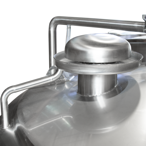 MB® 3.5 bbl Electric Hot Liquor Tank | Energy Efficient Insulated Walls | Oversized for Single Fill Mashing & Sparging | T.C. Sanitary Ports | All Fittings Included | Passivated Ready to Use | American Engineered | Ships from USA