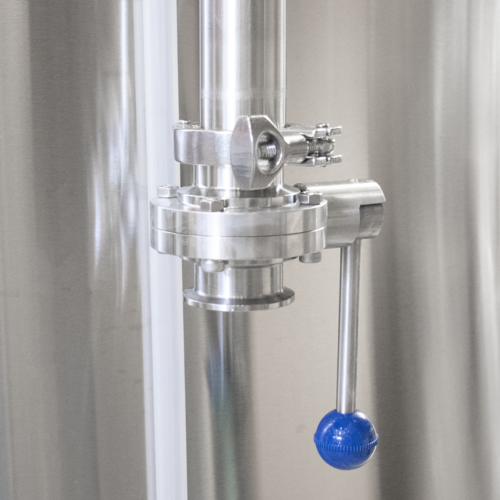 MB® 7 bbl Electric Hot Liquor Tank | Energy Efficient Insulated Walls | Oversized for Single Fill Mashing & Sparging | T.C. Sanitary Ports | All Fittings Included | Passivated Ready to Use | American Engineered | Ships from USA