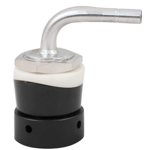Beer Faucet Shank | Tower Shank | Matte Black | Duotight Compatible Barb | Intertap® | NukaTap®