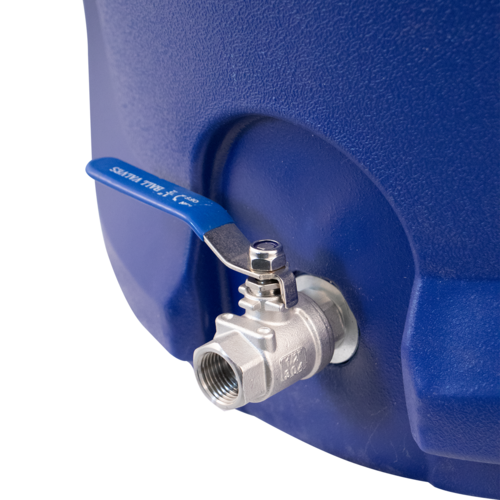 Insulated Cooler Mash Tun | Hot Liquor Tank | 14 gal.