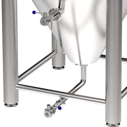 MB® 20 bbl Conical Unitank Fermenter | T.C. Sanitary Ports | All Fittings Included | Carbonation Stone | Passivated Ready to Use | American Engineered | Ships from USA