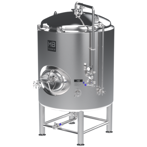 MB® 50 bbl Brite Tank | T.C. Sanitary Ports | All Fittings Included | Carbonation Stone | Passivated Ready to Use | American Engineered | Made to Order
