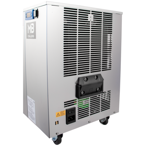 MB® MiniChilly | Multi-Tank Glycol Chiller | Bulkhead Sets for 4 Fermenters | Digital Temp Control | Rolling Casters | Stainless Steel Enclosure | 2/3 HP